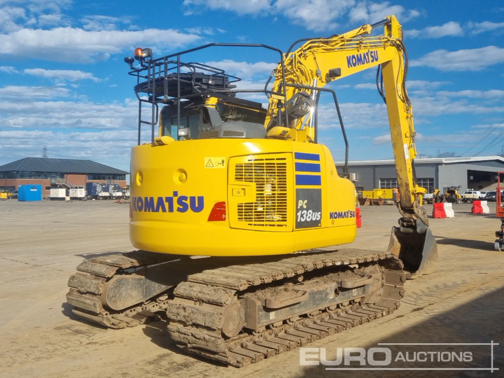 2018 Komatsu PC138US-11 - حفارات زحافة: صور 5 2018 Komatsu PC138US-11 - حفارات زحافة: صور 5