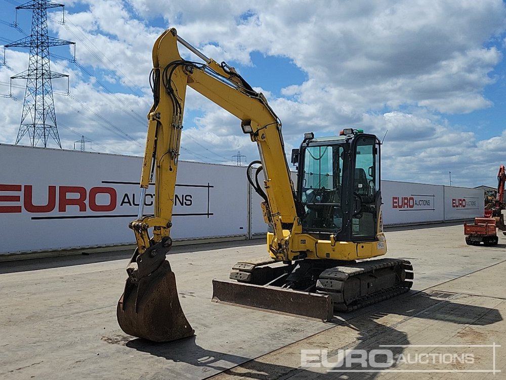 2018 Komatsu PC55MR-5M0 - حفارة مصغرة: صور 1 2018 Komatsu PC55MR-5M0 - حفارة مصغرة: صور 1