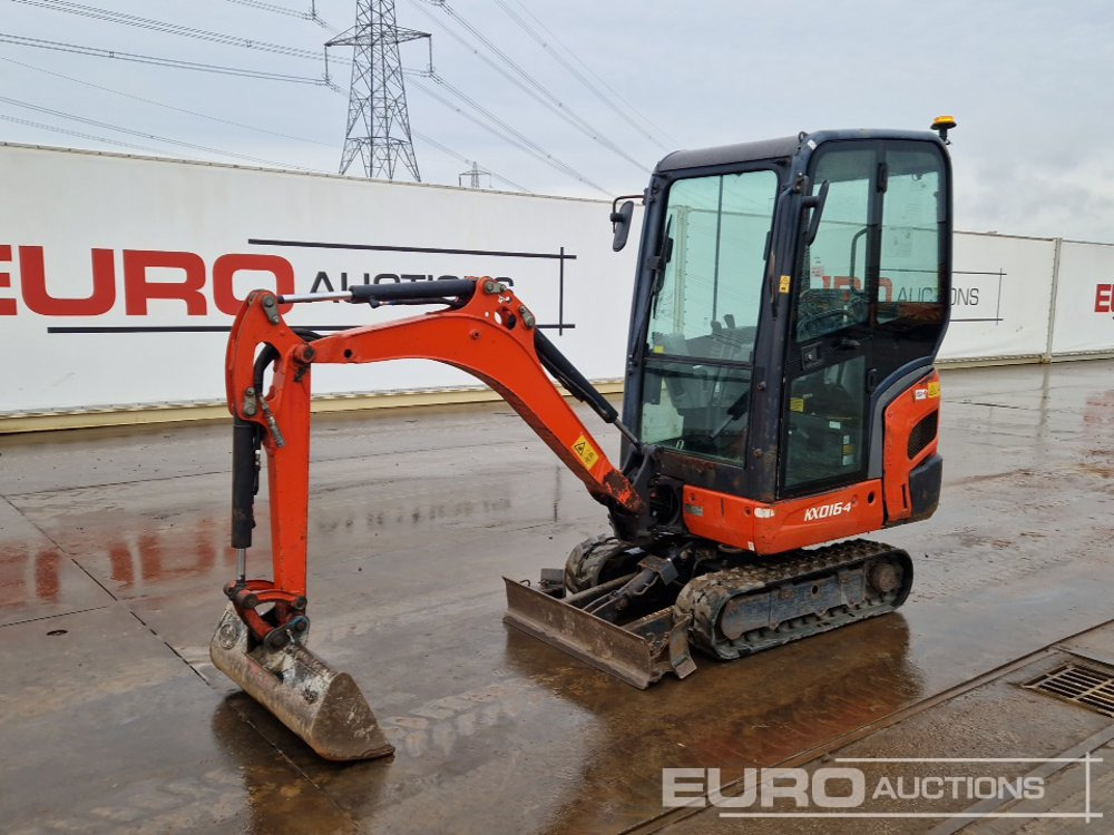 2018 Kubota KX016-4 - حفارة مصغرة: صور 1 2018 Kubota KX016-4 - حفارة مصغرة: صور 1