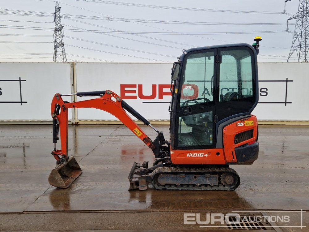 2018 Kubota KX016-4 - حفارة مصغرة: صور 2 2018 Kubota KX016-4 - حفارة مصغرة: صور 2