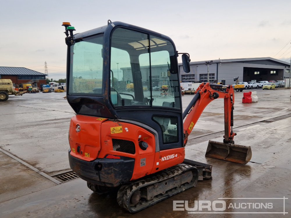 2018 Kubota KX016-4 - حفارة مصغرة: صور 5 2018 Kubota KX016-4 - حفارة مصغرة: صور 5