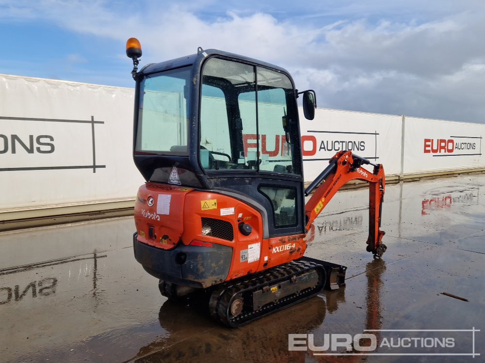 2018 Kubota KX016-4 - حفارة مصغرة: صور 5 2018 Kubota KX016-4 - حفارة مصغرة: صور 5