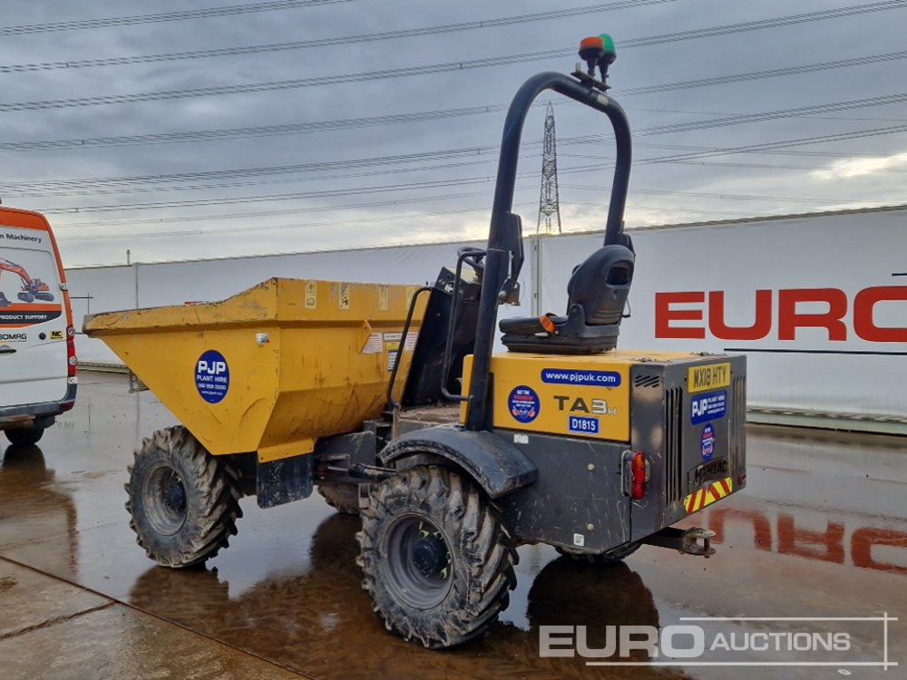 2018 Mecalac TA3H - شاحنة قلابة صغيرة: صور 3 2018 Mecalac TA3H - شاحنة قلابة صغيرة: صور 3