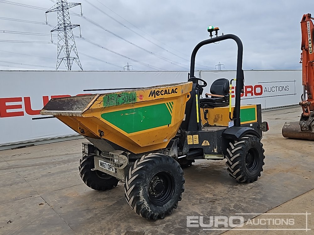 2018 Mecalac TA3S - شاحنة قلابة صغيرة: صور 1 2018 Mecalac TA3S - شاحنة قلابة صغيرة: صور 1