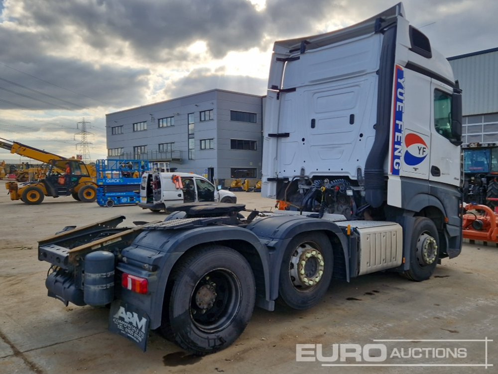 2018 Mercedes Actros 2545 - شاحنة جرار: صور 5 2018 Mercedes Actros 2545 - شاحنة جرار: صور 5