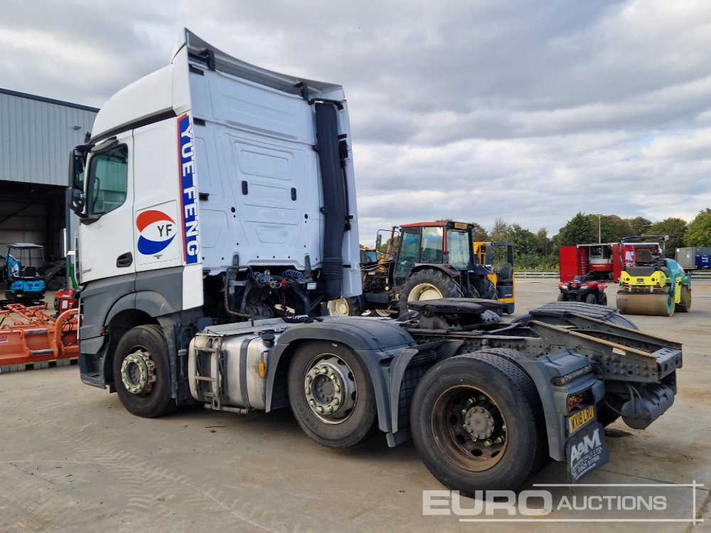 2018 Mercedes Actros 2545 - شاحنة جرار: صور 3 2018 Mercedes Actros 2545 - شاحنة جرار: صور 3