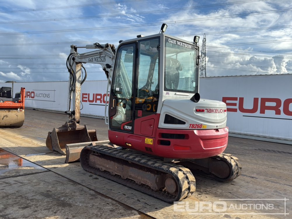 2018 Takeuchi TB260 - حفارة مصغرة: صور 3 2018 Takeuchi TB260 - حفارة مصغرة: صور 3