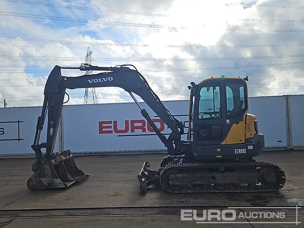 2018 Volvo ECR88D - حفارة مصغرة: صور 2 2018 Volvo ECR88D - حفارة مصغرة: صور 2