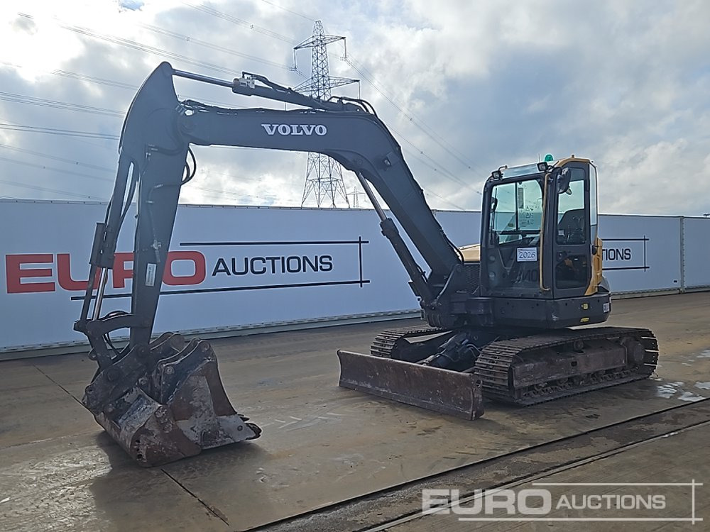 2018 Volvo ECR88D - حفارة مصغرة: صور 1 2018 Volvo ECR88D - حفارة مصغرة: صور 1