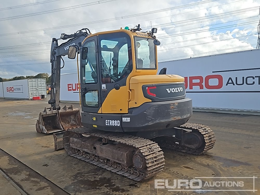 2018 Volvo ECR88D - حفارة مصغرة: صور 3 2018 Volvo ECR88D - حفارة مصغرة: صور 3
