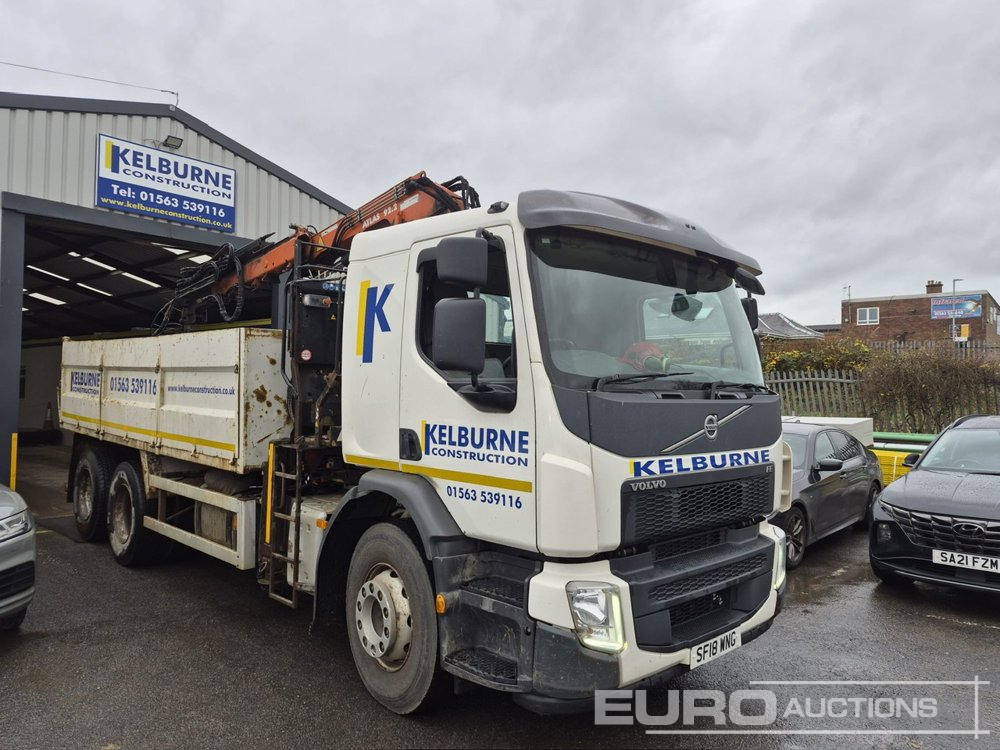 2018 Volvo FE320 - قلابات, شاحنة كرين: صور 5 2018 Volvo FE320 - قلابات, شاحنة كرين: صور 5