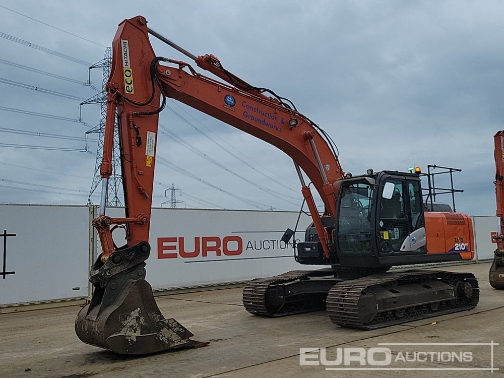 2019 Hitachi ZX210LC-6 - حفارات زحافة: صور 1 2019 Hitachi ZX210LC-6 - حفارات زحافة: صور 1
