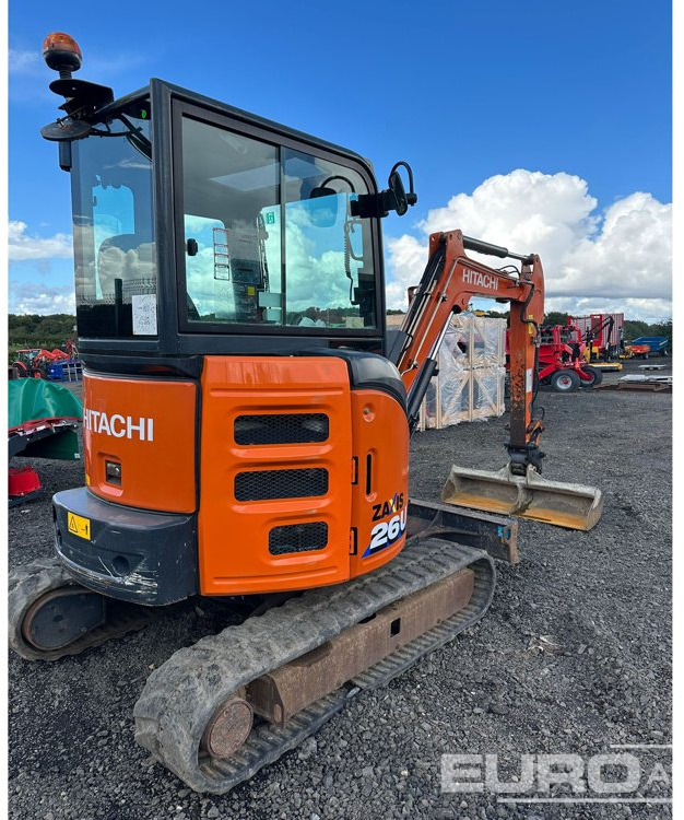 2019 Hitachi ZX26U-6 CR - حفارة مصغرة: صور 3 2019 Hitachi ZX26U-6 CR - حفارة مصغرة: صور 3