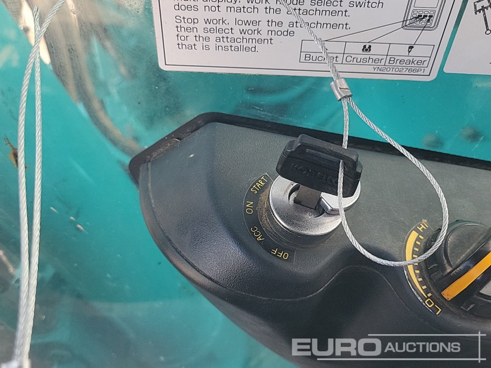 حفارات زحافة 2019 Kobelco SK140SRLC-5: صور 40