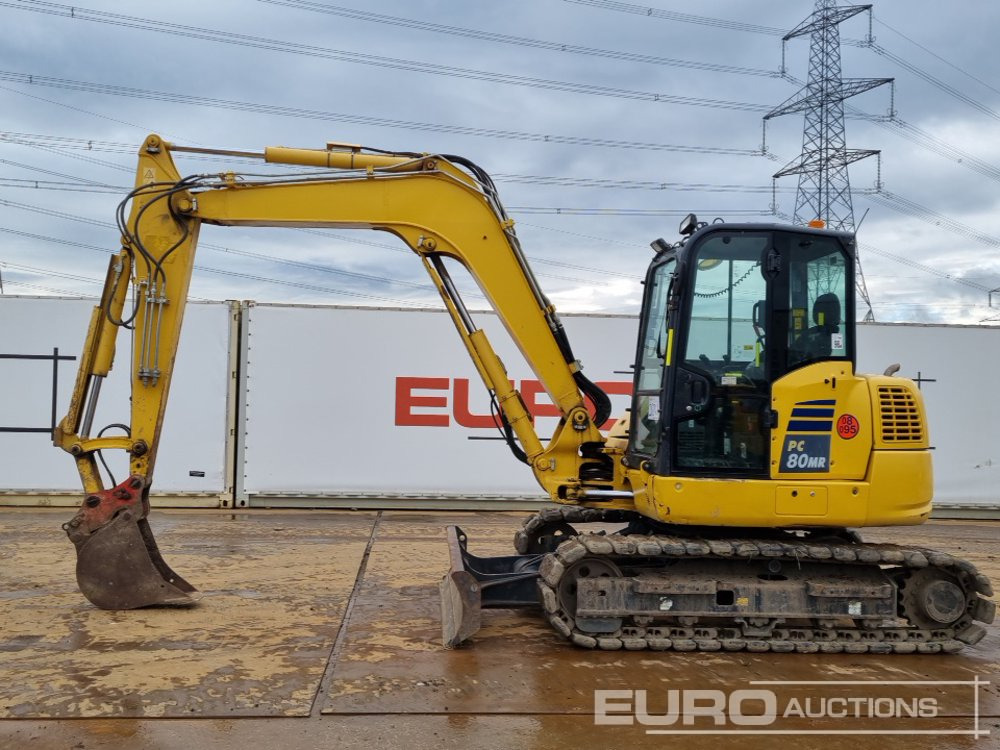 2019 Komatsu PC80MR-5E0 - حفارة مصغرة: صور 2 2019 Komatsu PC80MR-5E0 - حفارة مصغرة: صور 2