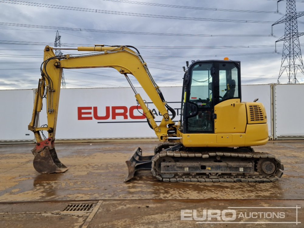 2019 Komatsu PC80MR-5E0 - حفارة مصغرة: صور 2 2019 Komatsu PC80MR-5E0 - حفارة مصغرة: صور 2
