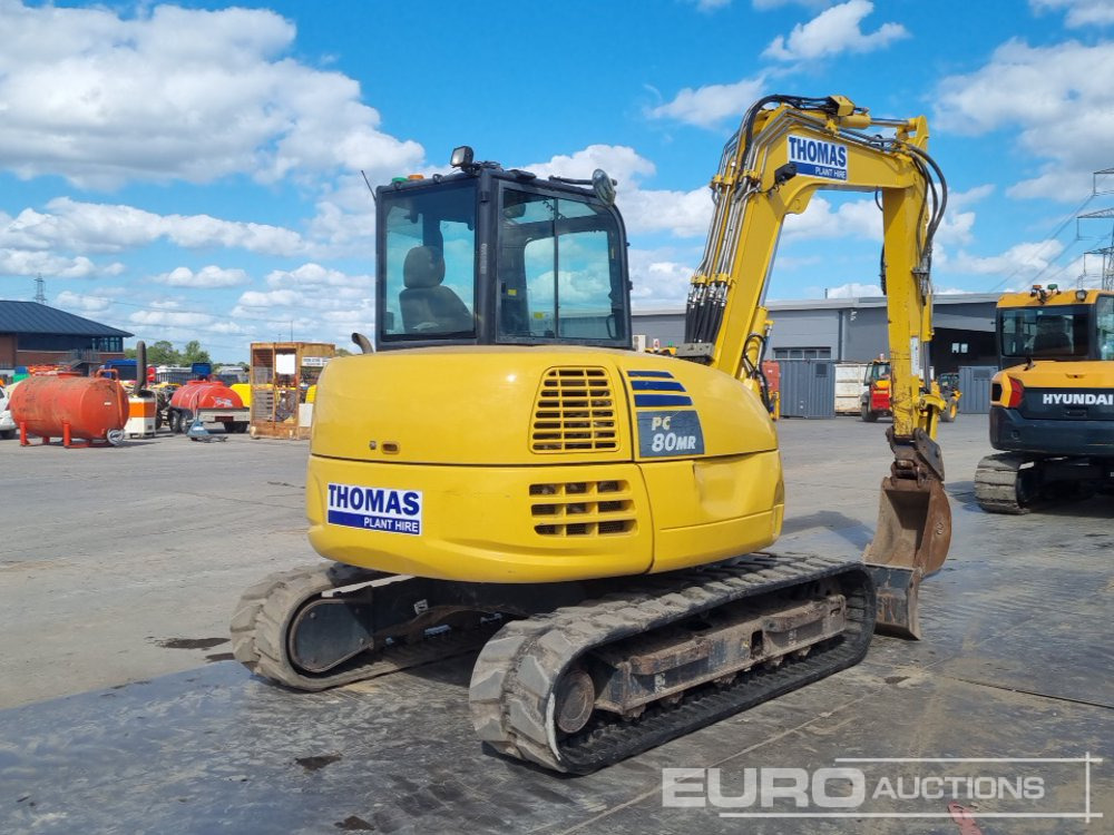 2019 Komatsu PC80MR-5 - حفارة مصغرة: صور 5 2019 Komatsu PC80MR-5 - حفارة مصغرة: صور 5