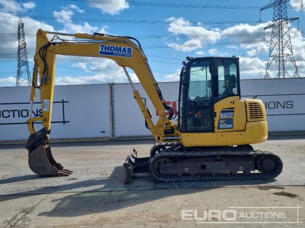 2019 Komatsu PC80MR-5 - حفارة مصغرة: صور 2 2019 Komatsu PC80MR-5 - حفارة مصغرة: صور 2