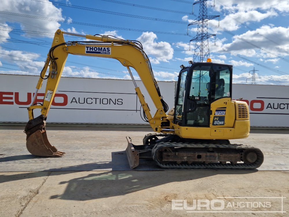 2019 Komatsu PC80MR-5 - حفارة مصغرة: صور 2 2019 Komatsu PC80MR-5 - حفارة مصغرة: صور 2