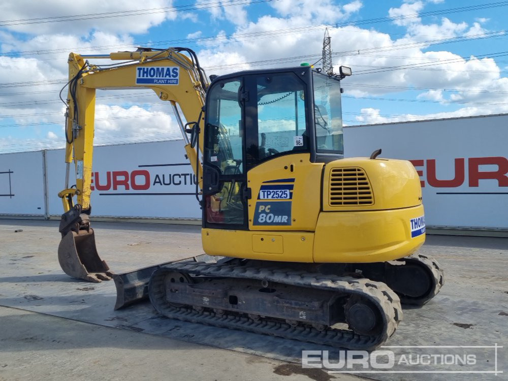 2019 Komatsu PC80MR-5 - حفارة مصغرة: صور 3 2019 Komatsu PC80MR-5 - حفارة مصغرة: صور 3