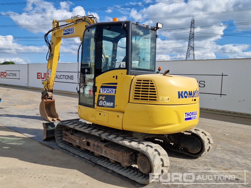 2019 Komatsu PC80MR-5 - حفارة مصغرة: صور 3 2019 Komatsu PC80MR-5 - حفارة مصغرة: صور 3