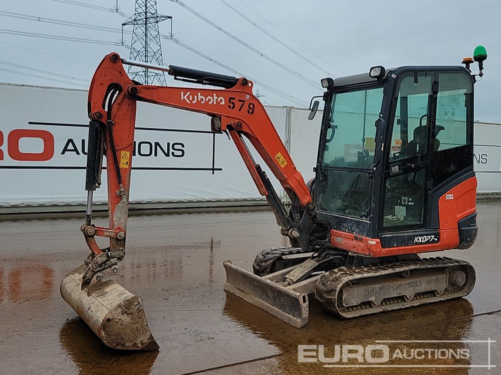 2019 Kubota KX027-4 - حفارة مصغرة: صور 1 2019 Kubota KX027-4 - حفارة مصغرة: صور 1