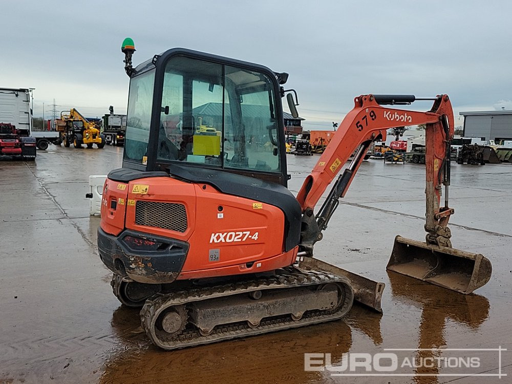 2019 Kubota KX027-4 - حفارة مصغرة: صور 5 2019 Kubota KX027-4 - حفارة مصغرة: صور 5