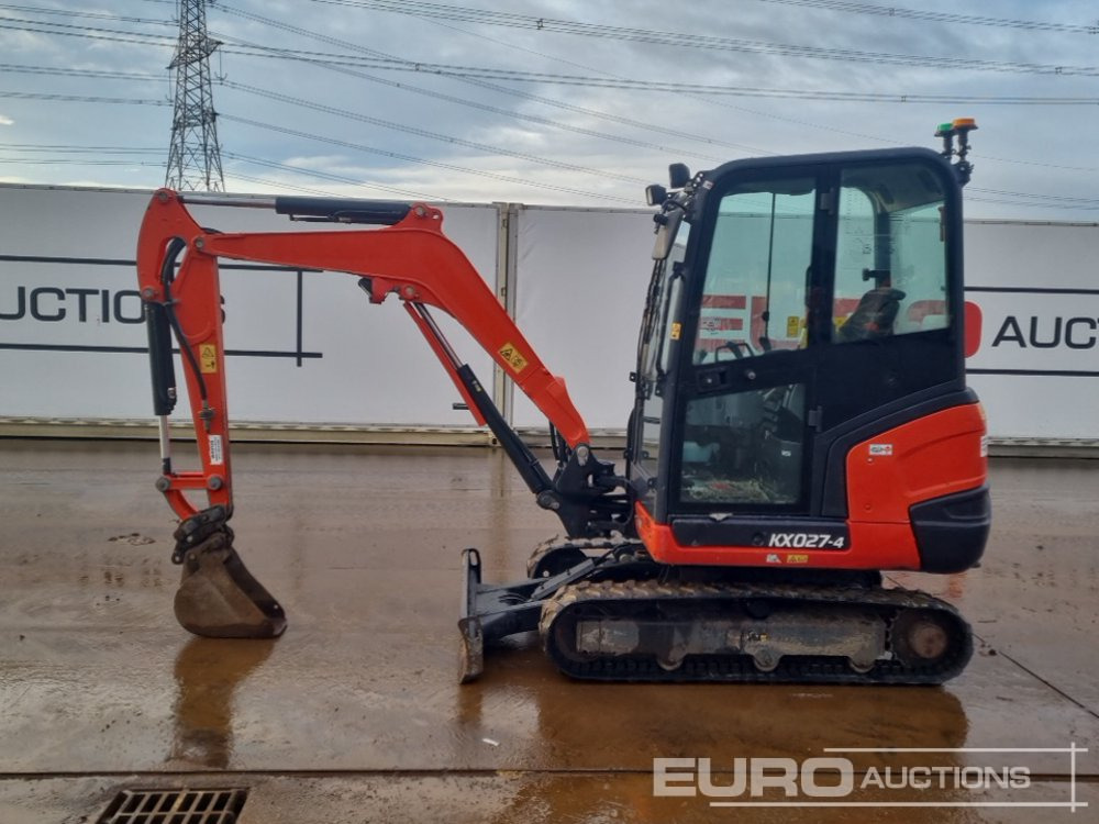 2019 Kubota KX027-4 - حفارة مصغرة: صور 2 2019 Kubota KX027-4 - حفارة مصغرة: صور 2