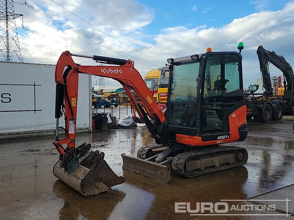 2019 Kubota KX027-4 - حفارة مصغرة: صور 1 2019 Kubota KX027-4 - حفارة مصغرة: صور 1