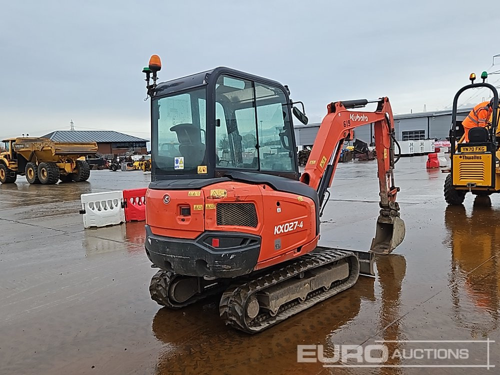 2019 Kubota KX027-4 - حفارة مصغرة: صور 5 2019 Kubota KX027-4 - حفارة مصغرة: صور 5