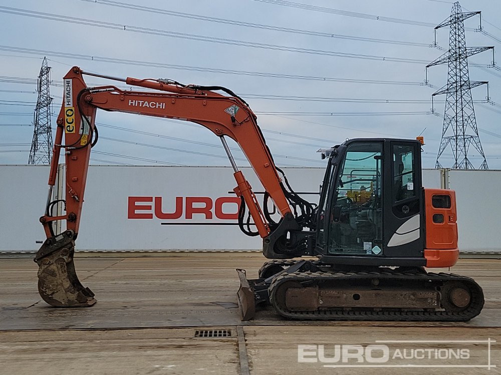 2020 Hitachi ZX85USB-6 - حفارة مصغرة: صور 2 2020 Hitachi ZX85USB-6 - حفارة مصغرة: صور 2