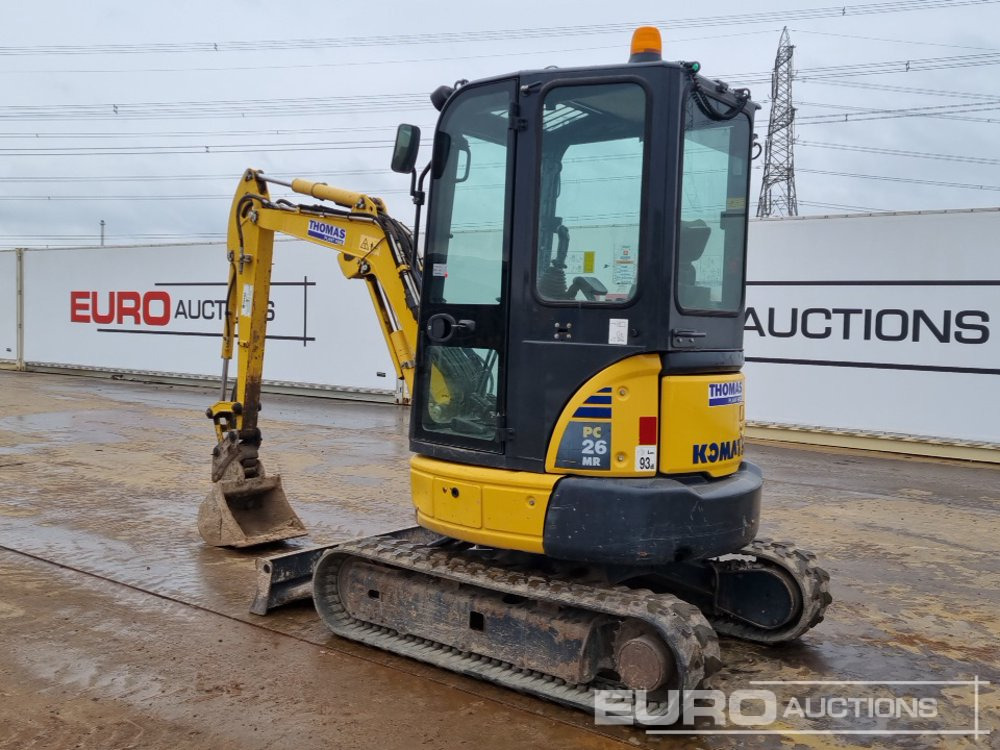 2020 Komatsu PC26MR-3 - حفارة مصغرة: صور 3 2020 Komatsu PC26MR-3 - حفارة مصغرة: صور 3