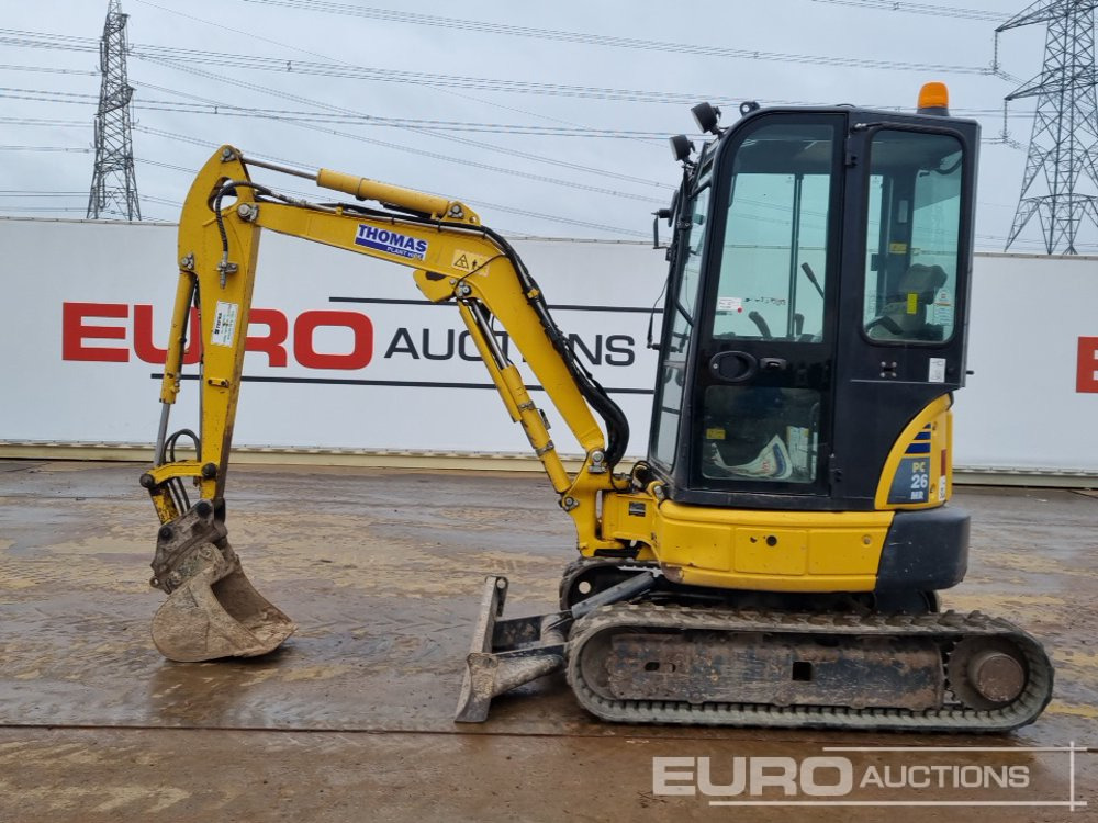 2020 Komatsu PC26MR-3 - حفارة مصغرة: صور 2 2020 Komatsu PC26MR-3 - حفارة مصغرة: صور 2