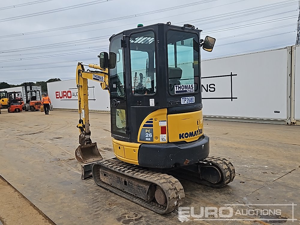 2020 Komatsu PC26MR-3 - حفارة مصغرة: صور 3 2020 Komatsu PC26MR-3 - حفارة مصغرة: صور 3