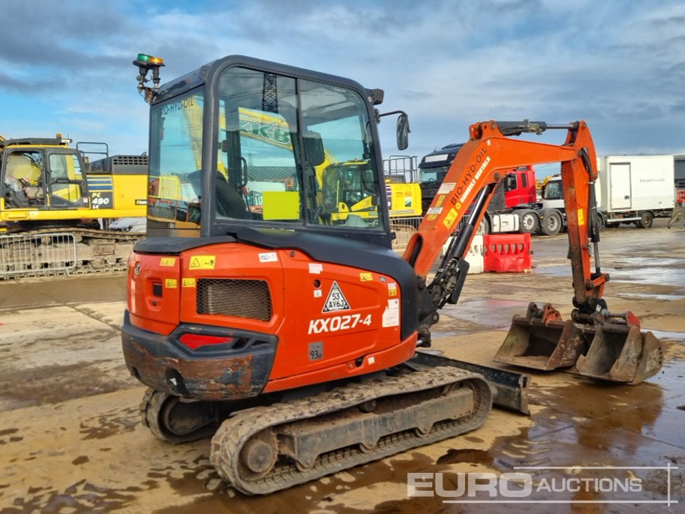 2020 Kubota KX027-4 - حفارة مصغرة: صور 5 2020 Kubota KX027-4 - حفارة مصغرة: صور 5