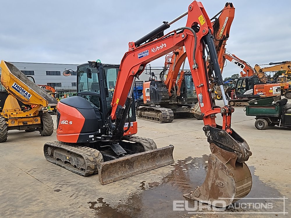 حفارة مصغرة 2020 Kubota U50-5: صور 7