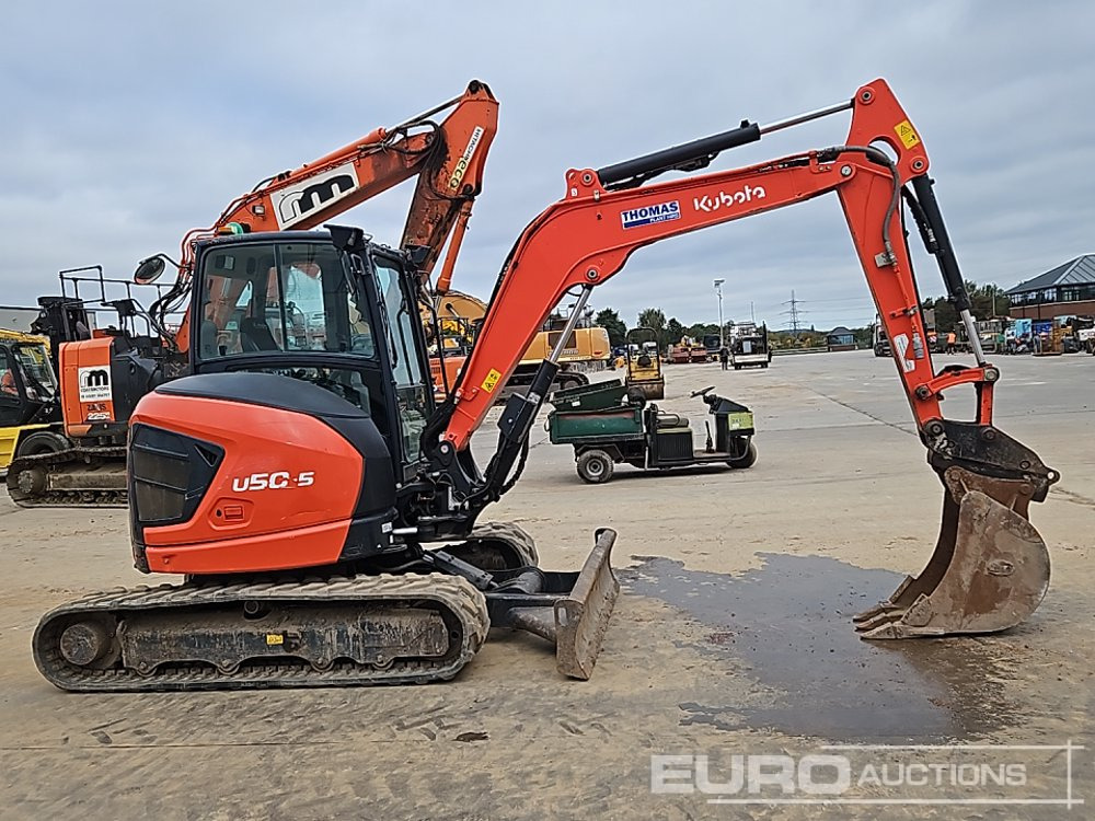 حفارة مصغرة 2020 Kubota U50-5: صور 6