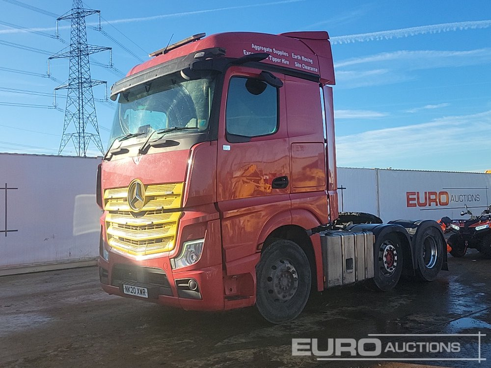 2020 Mercedes ACTROS 2551 - شاحنة جرار: صور 1 2020 Mercedes ACTROS 2551 - شاحنة جرار: صور 1