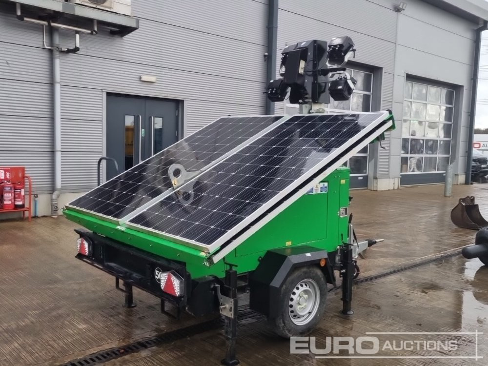 2020 Trime X-Solar Single Axle Solar Powered LED Lighting Tower - ابراج اضاءة: صور 5 2020 Trime X-Solar Single Axle Solar Powered LED Lighting Tower - ابراج اضاءة: صور 5