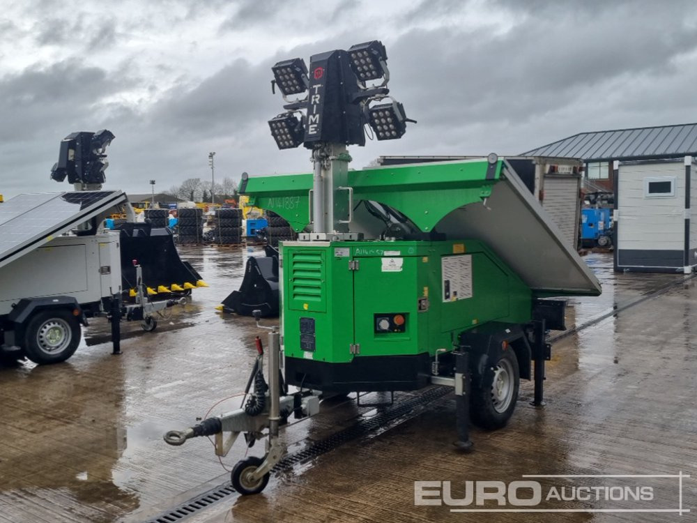 2020 Trime X-Solar Single Axle Solar Powered LED Lighting Tower - ابراج اضاءة: صور 1 2020 Trime X-Solar Single Axle Solar Powered LED Lighting Tower - ابراج اضاءة: صور 1