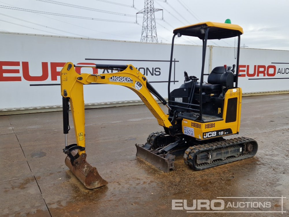 2021 JCB 18Z - حفارة مصغرة: صور 1 2021 JCB 18Z - حفارة مصغرة: صور 1