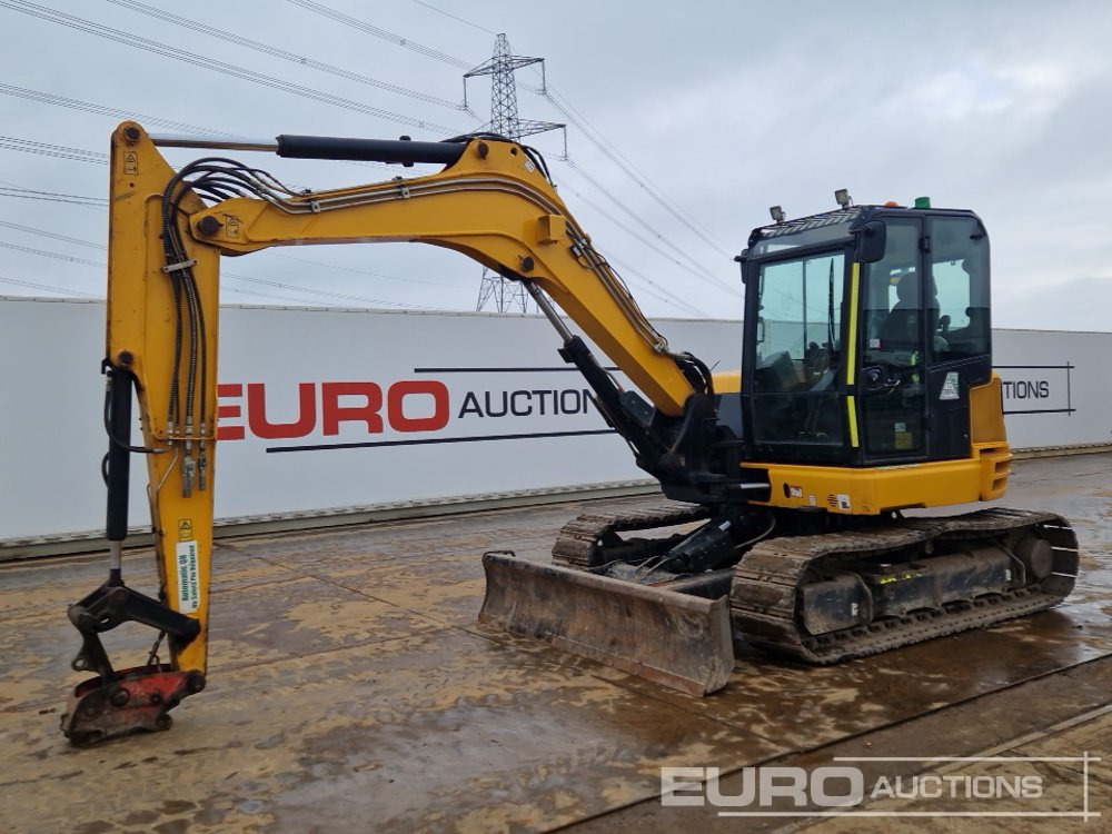 2021 JCB 86C-2 - حفارة مصغرة: صور 1 2021 JCB 86C-2 - حفارة مصغرة: صور 1