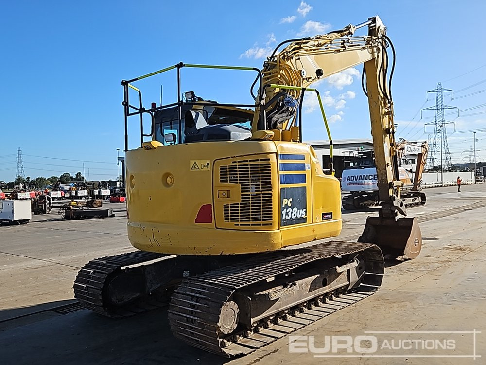 2021 Komatsu PC138US-11 - حفارات زحافة: صور 5 2021 Komatsu PC138US-11 - حفارات زحافة: صور 5