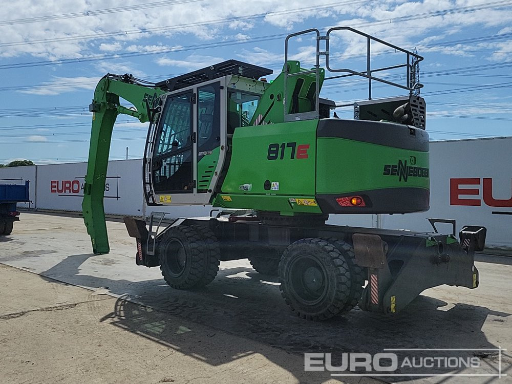 2021 Sennebogen 817 - حفارة على عجلات: صور 3 2021 Sennebogen 817 - حفارة على عجلات: صور 3