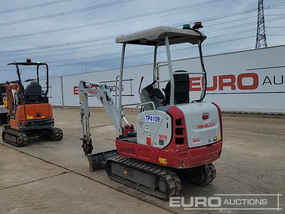2021 Takeuchi TB216 - حفارة مصغرة: صور 3 2021 Takeuchi TB216 - حفارة مصغرة: صور 3