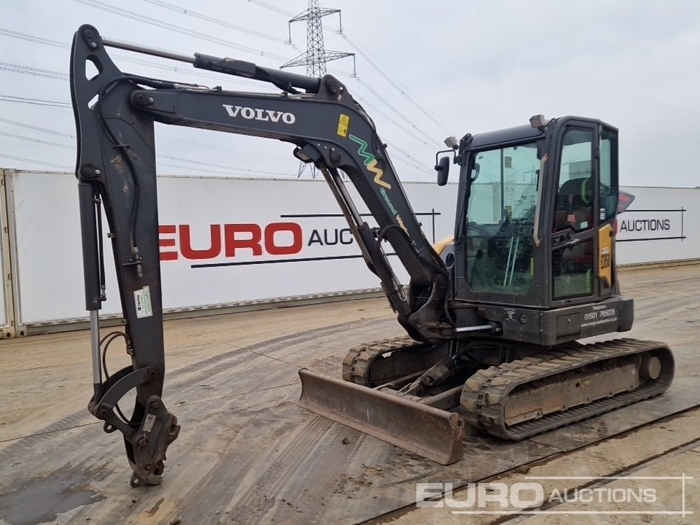 2021 Volvo ECR58F - حفارة مصغرة: صور 1 2021 Volvo ECR58F - حفارة مصغرة: صور 1