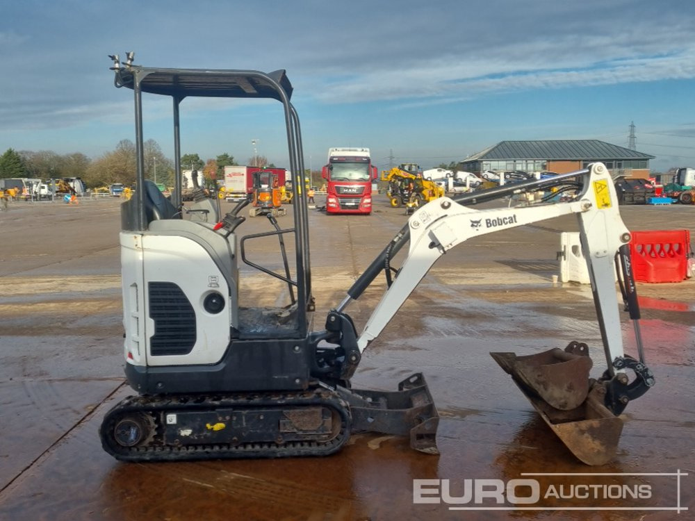 حفارة مصغرة 2022 Bobcat E17Z: صور 6