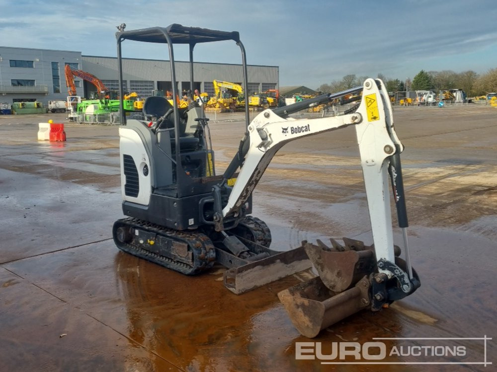 حفارة مصغرة 2022 Bobcat E17Z: صور 7