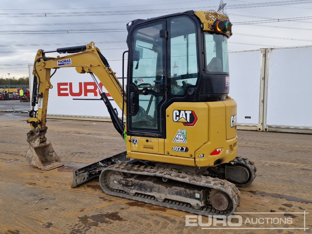 2022 CAT 302-7DCR - حفارة مصغرة: صور 3 2022 CAT 302-7DCR - حفارة مصغرة: صور 3