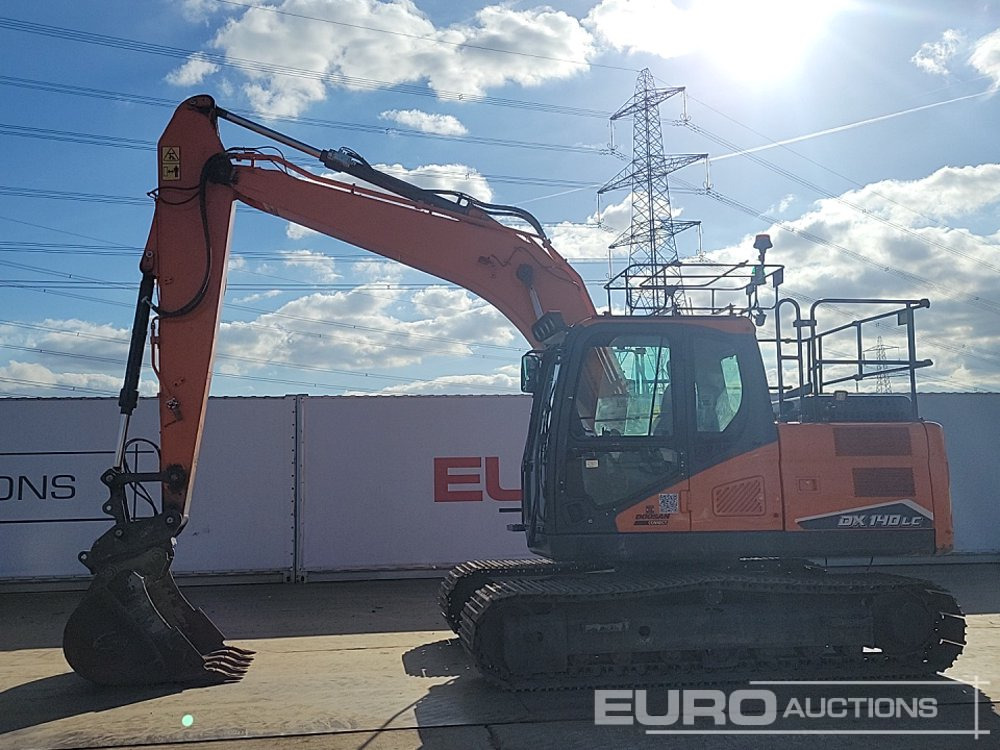 2022 Doosan DX140LC-7 - حفارات زحافة: صور 2 2022 Doosan DX140LC-7 - حفارات زحافة: صور 2